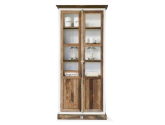 Driftwood Glass Cabinet