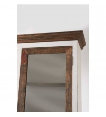 Driftwood Cabinet w winerack Double