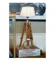 Classic Tripod Lamp teak S