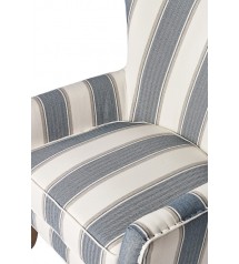 Cavendish Armchair, Blue Stripe