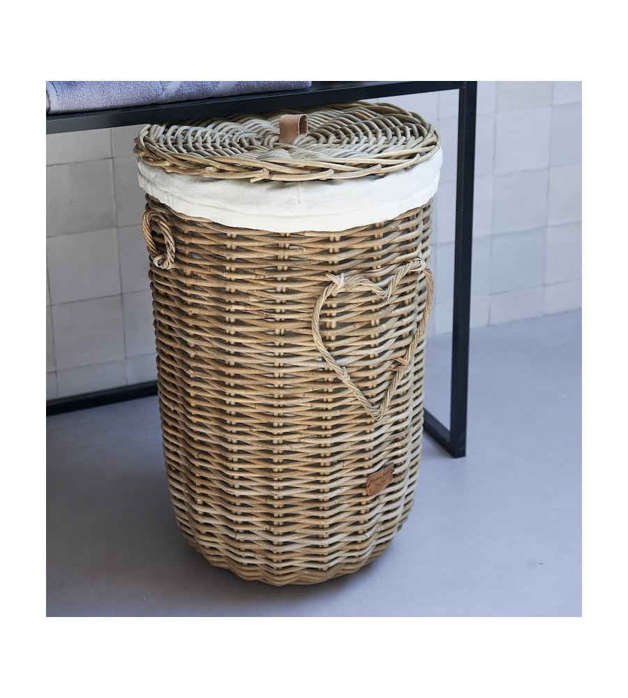 RR Heart Laundry Basket
