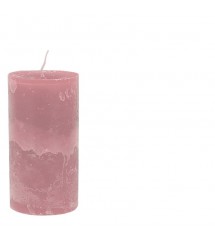 Lars Candle Ø7X15 Coralred