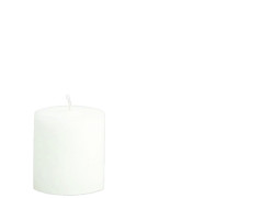 Bert Candle Ø10X10 White