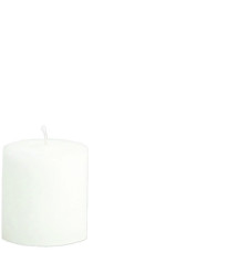 Bert Candle Ø10X10 White