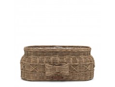 Rustic Rattan Bow Planter Oval