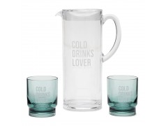 Cold Drinks Lover Jug & Glasses Set