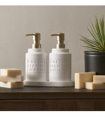 Fresh Soap & Lotion Dispenser Set