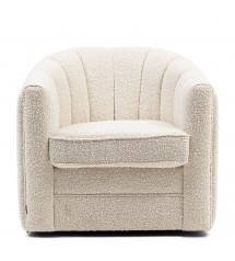 St. Lewis Swivel Armchair white (Outlet)
