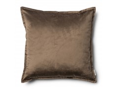 Velvet Pillow Cover chocolate 50x50