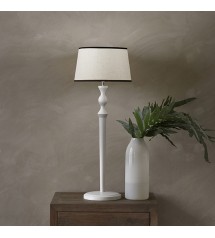 RM Linen Lampshade white 17x30