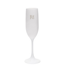 RM Monogram Outdoor Bubbles Glass white