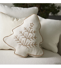 Wonderful Christmas Tree Box Pillow