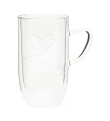 With Love Double Wall Glass L